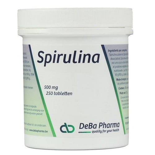Image of Deba Spirulina 500mg 250 Tabletten