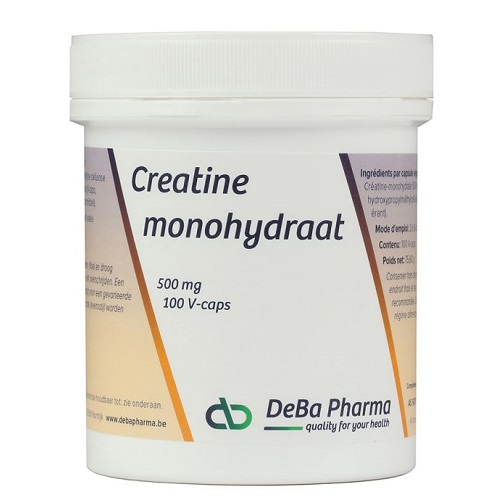 Image of Deba Pharma Creatine Monohydraat 500mg 100 V-Capsules