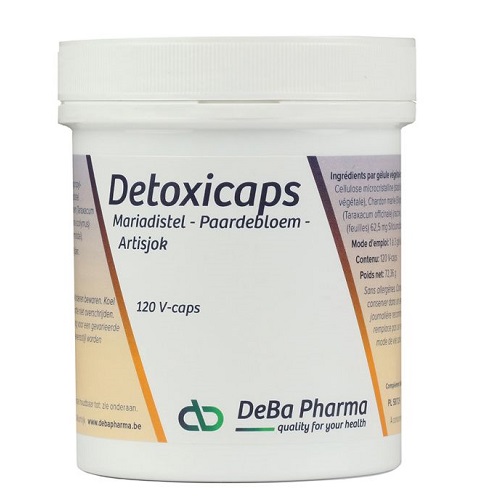 Image of Deba Pharma Detoxicaps 120 V-Capsules