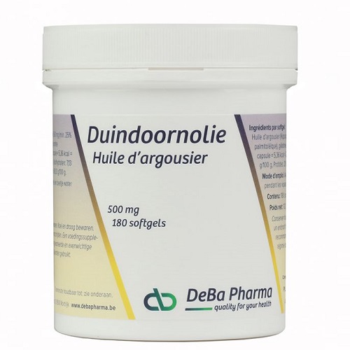 Image of Deba Pharma Duindoorn Olie 500mg 180 Softgels