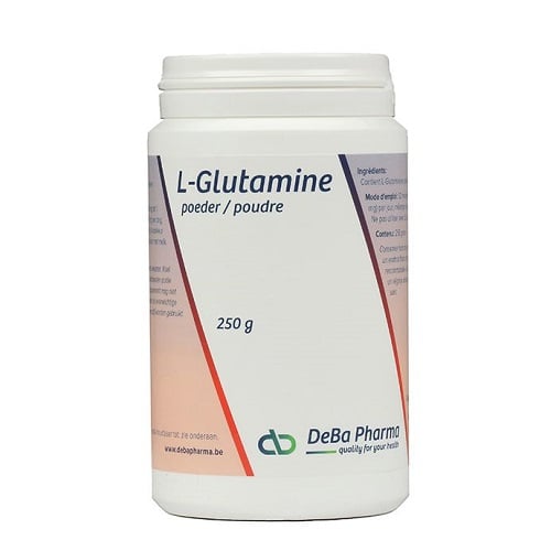 Image of Deba Pharma L-Glutamine Oplosbaar Poeder 250g