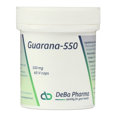 Image of Deba Pharma Guarana 550mg 60 V-Capsules