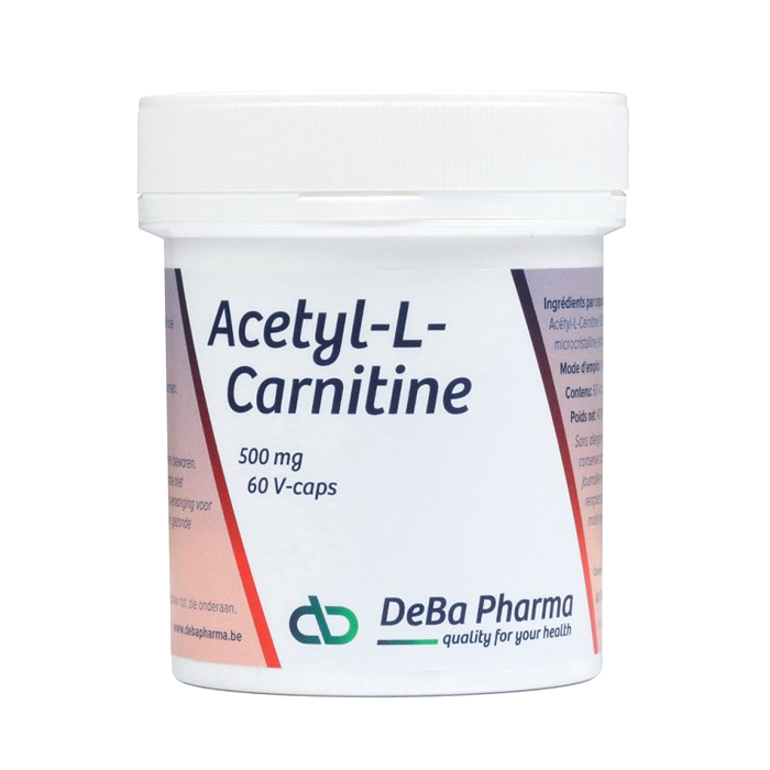 Image of Deba Pharma Acetyl-L-Carnitine 500mg 60 Capsules 