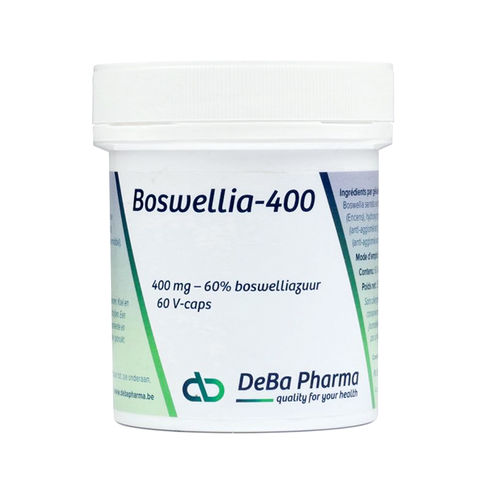 Image of Deba Pharma Boswellia 400 60 Capsules 