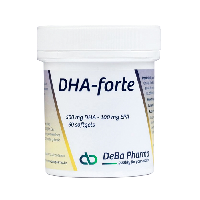 Image of Deba Pharma DHA-Forte 500mg 60 Softgels
