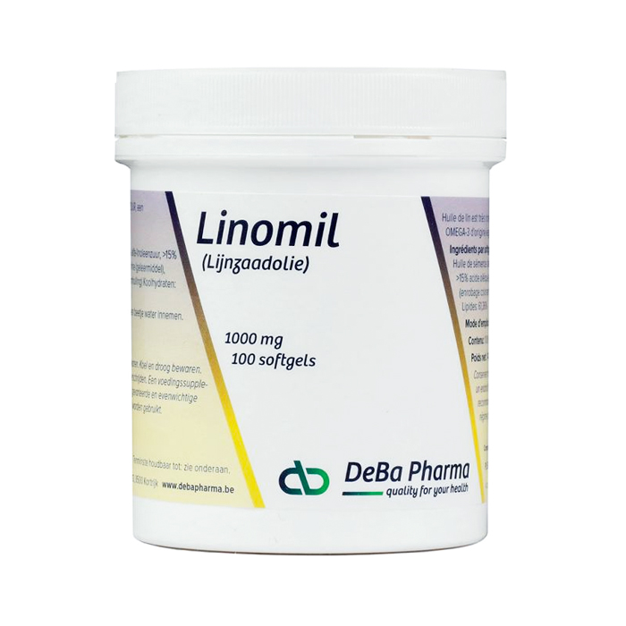 Image of Deba Pharma Linomil 100 Softgels NF