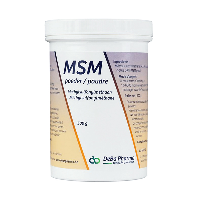 Image of Deba Pharma MSM Oplosbaar Poeder 500g