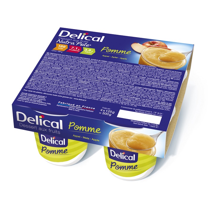 Image of Delical Nutra&#039;Pote Appel 4x125g
