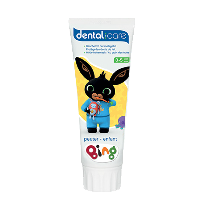Image of Dental Care Peuter Tandpasta Bing - 0-5 Jaar - 75ml 