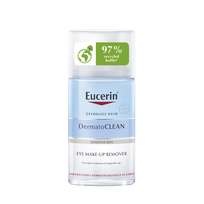 Image of Eucerin DermatoCLEAN Waterproof Oogreinigingslotion Gevoelige Huid 125ml NF 