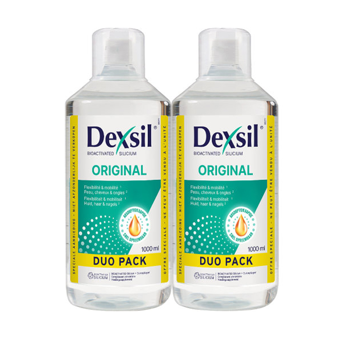 Image of Dexsil Original Organisch Silicium Drinkbare Oplossing Duopack 2x1L 