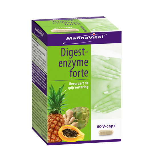 Image of MannaVital Digest Enzyme Forte 60 V-Capsules 