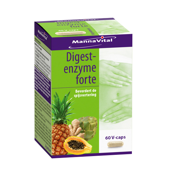 Image of MannaVital Digest Enzyme Forte 60 V-Capsules