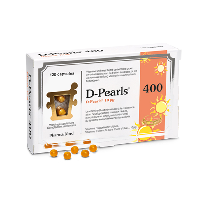 Image of D-Pearls 400 120 Capsules