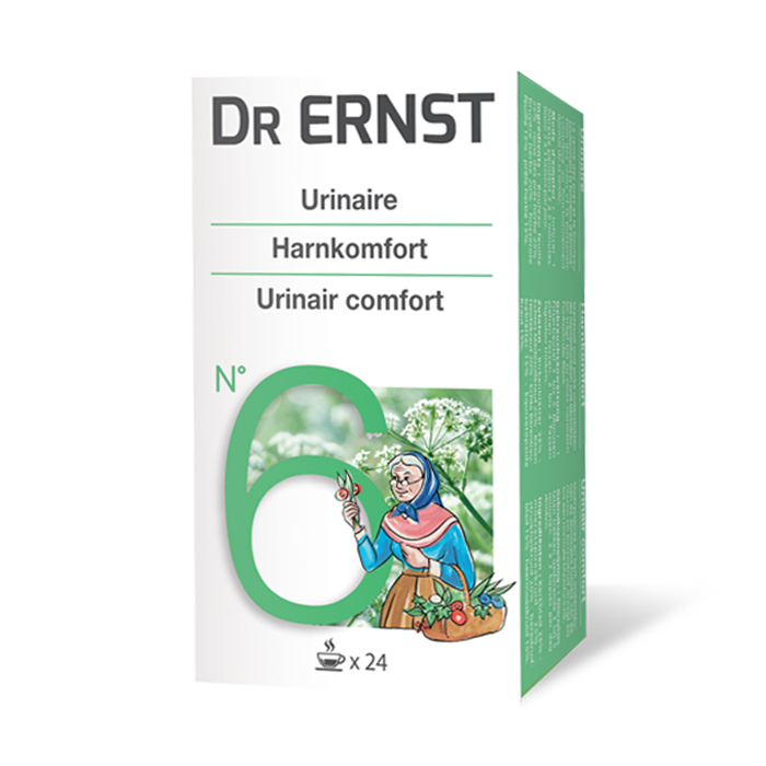 Image of Dr Ernst Kruidenthee Nr°6 Urinair Comfort 24 Zakjes