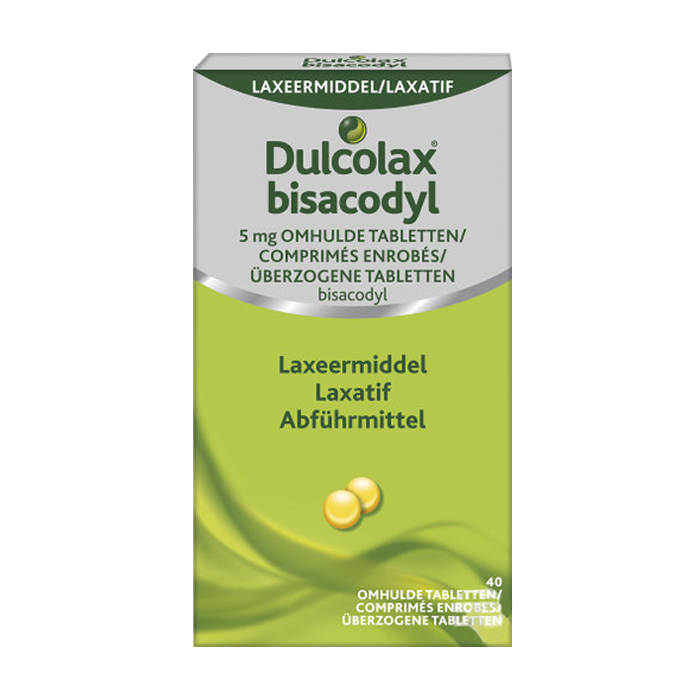 Image of Dulcolax Bisacodyl 5mg 40 Tabletten