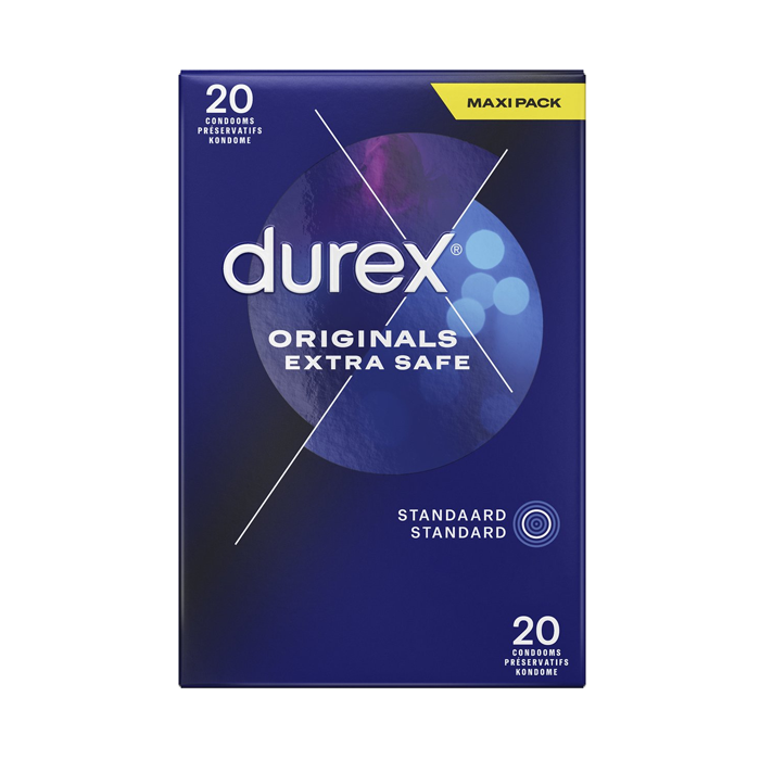 Image of Durex Originals Extra Safe Condooms - 20 Stuks