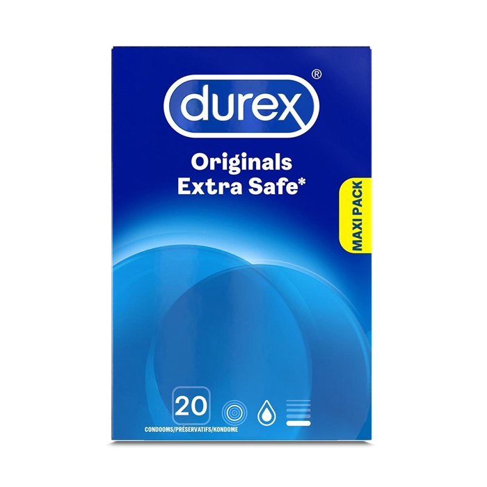Image of Durex Originals Extra Safe Condooms 20 Stuks 