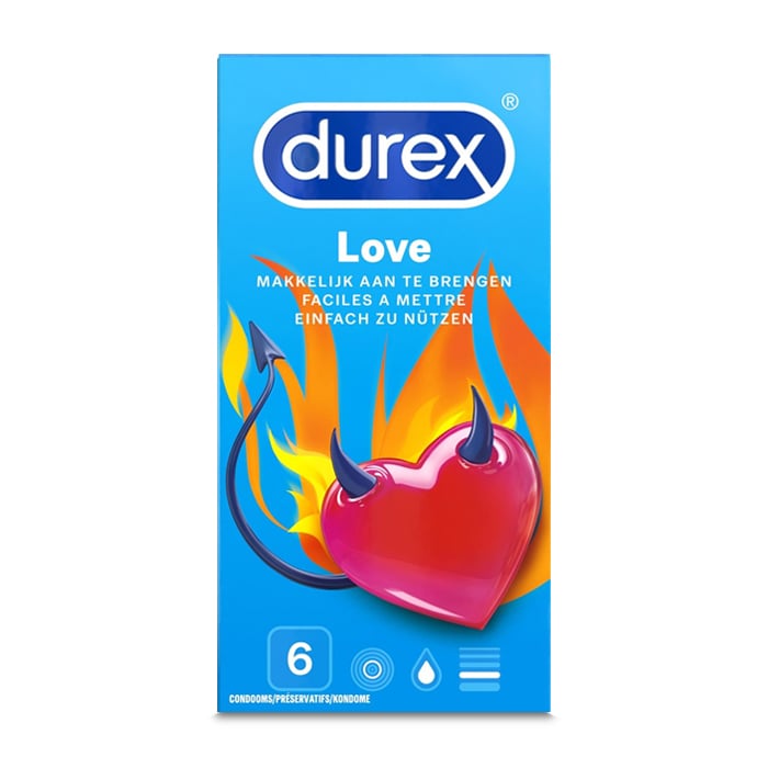 Image of Durex Love Condooms - 6 Stuks 