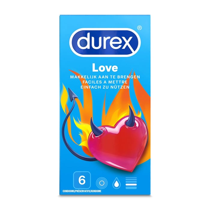 Image of Durex Love Condooms - 6 Stuks