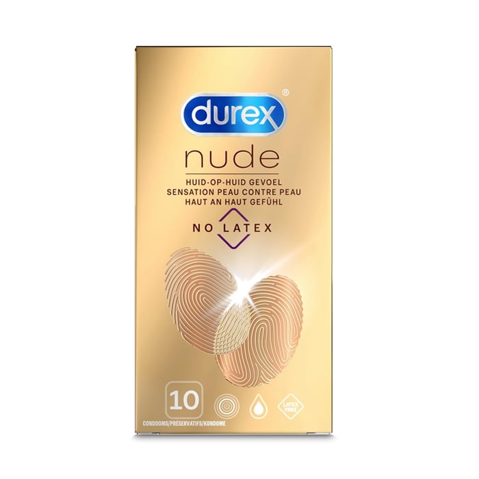 Image of Durex Nude No Latex Condooms - 10 Stuks 