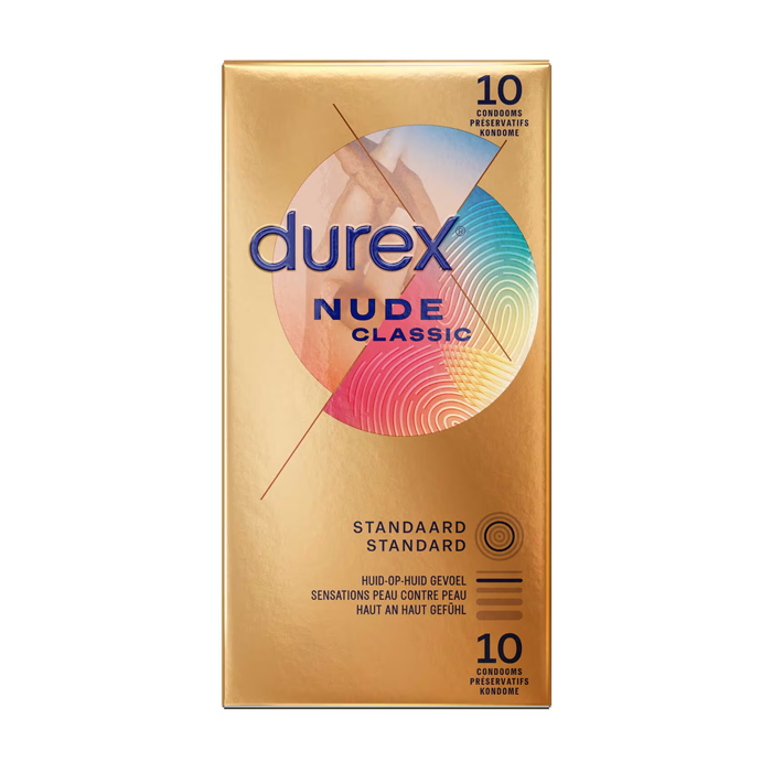 Image of Durex Nude Classic Condooms - 10 Stuks 