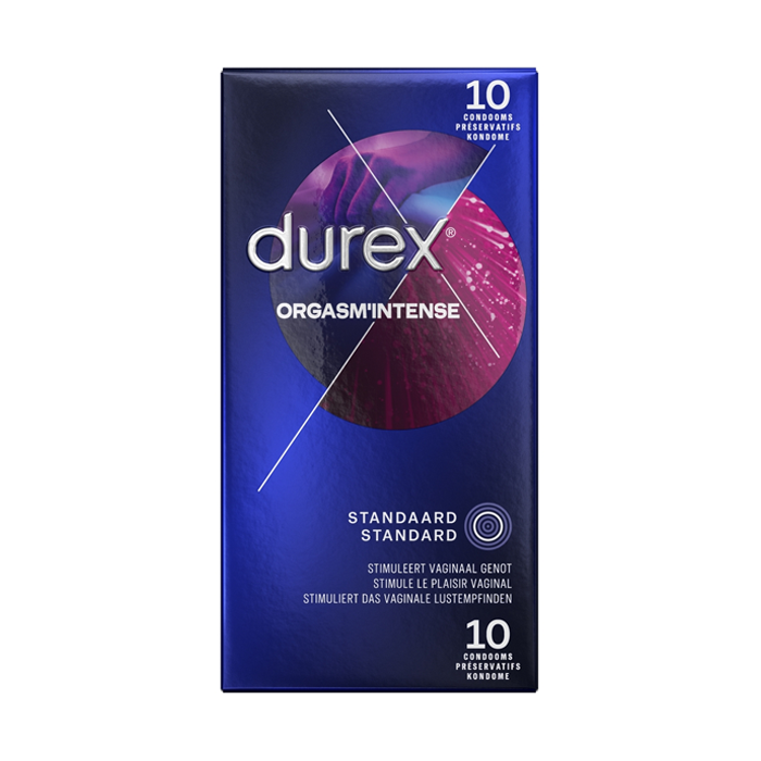 Image of Durex Orgasm&#039; Intense Condooms - 10 Stuks