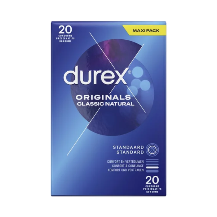 Image of Durex Originals Classic Natural Condooms - 20 Stuks