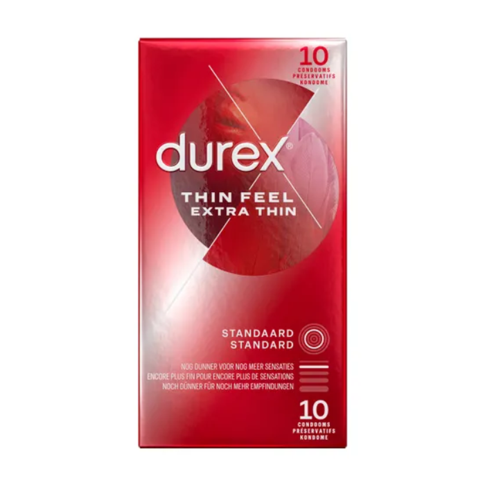 Image of Durex Thin Feel Extra Thin Condooms - 10 Stuks