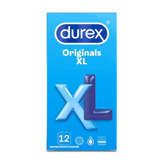 Image of Durex Originals XL Condooms 12 Stuks 