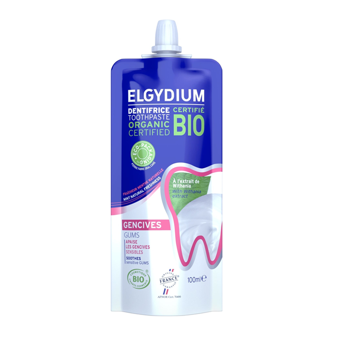 Image of Elgydium Tandpasta Geirriteerd Tandvlees Bio 100ml 