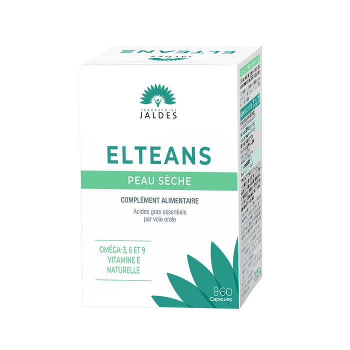 Image of Elteans Droge Huid 60 Capsules 