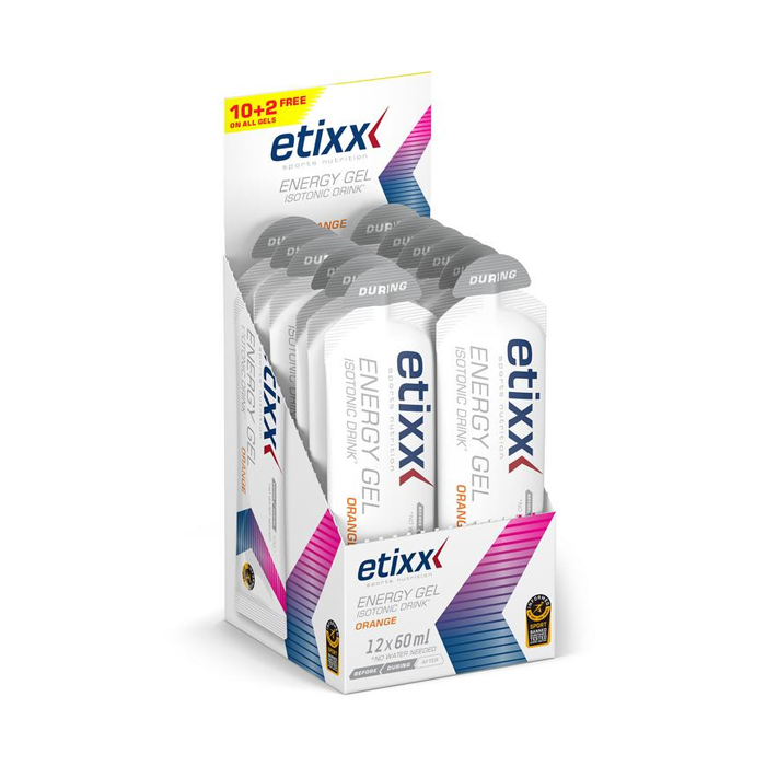 Image of Etixx Isotonic Drink Energy Gel - Sinaasappel - 12x60ml