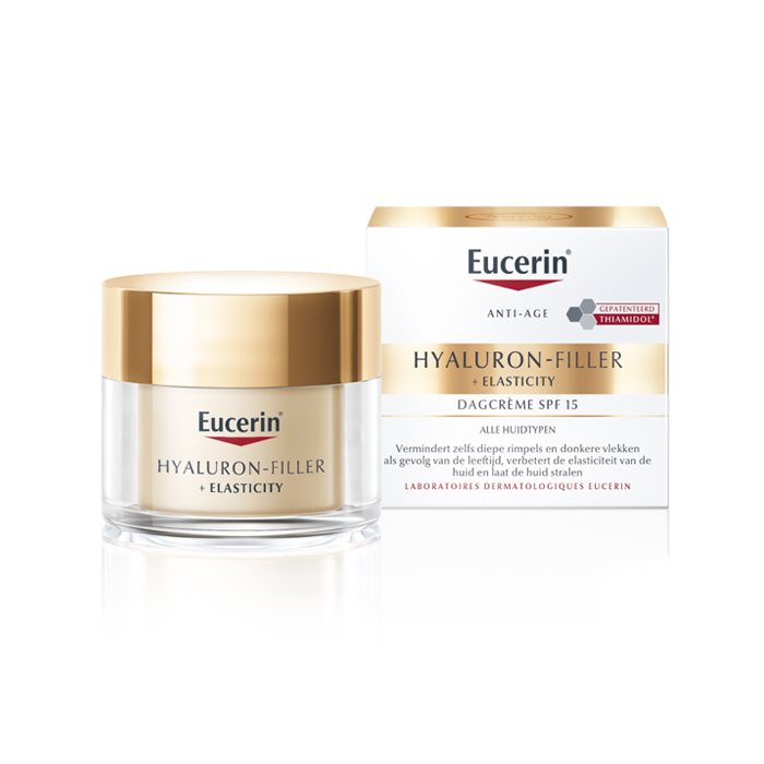 Image of Eucerin Hyaluron-Filler + Elasticity Anti-Age Dagcrème SPF15 50ml 