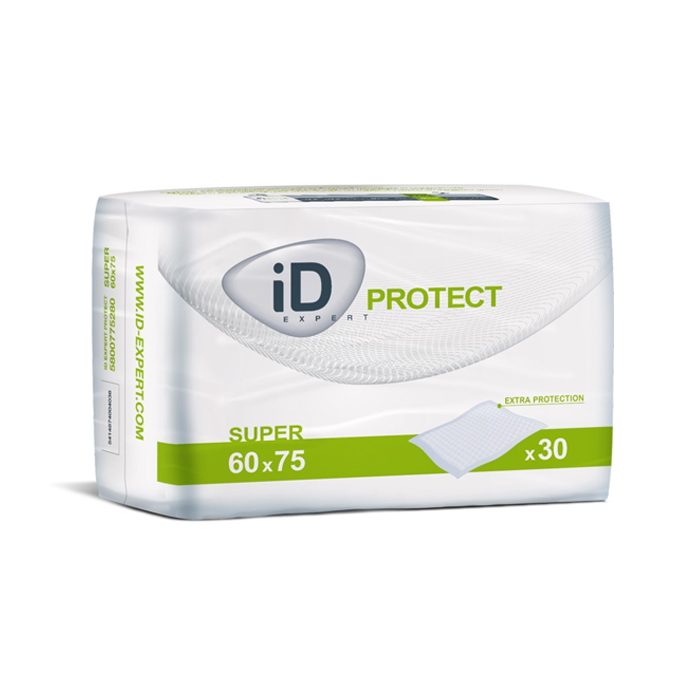 Image of iD Expert Protect Super Onderlegger - 60x75cm - 30 Stuks 