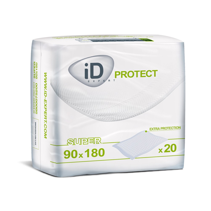 Image of iD Expert Protect Super Onderlegger - 90x180cm - 20 Stuks 