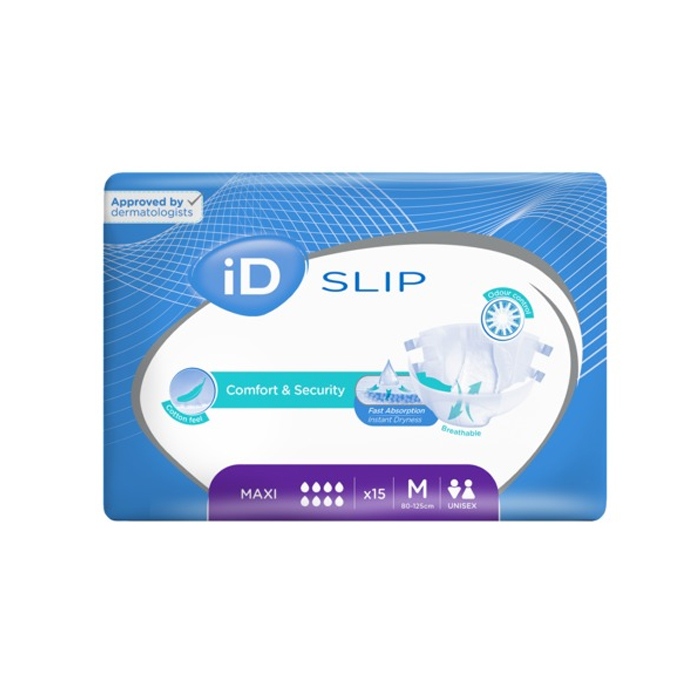 Image of iD Expert Slip Maxi - Eendelig Verband - Maat M - 15 Stuks