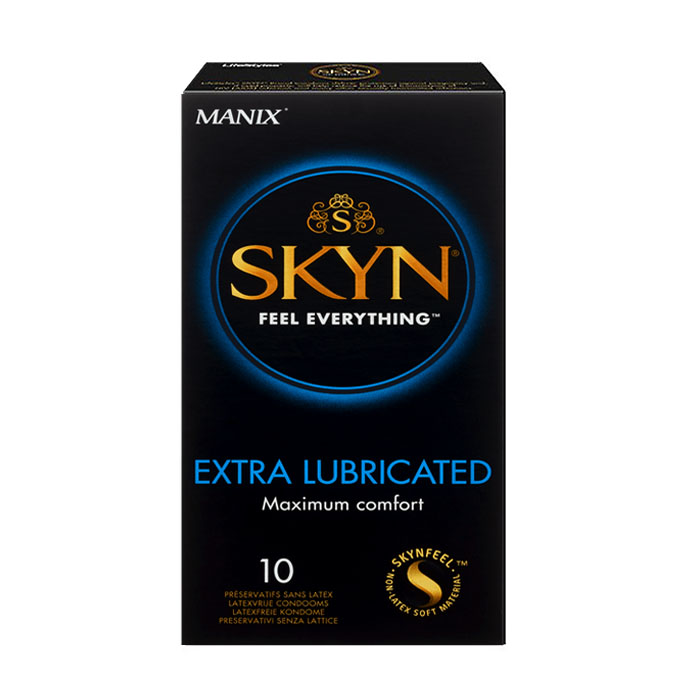 Image of Manix Skyn Extra Lubricated 10 Condooms 