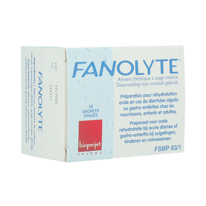 Image of Fanolyte Orale Rehydratatie 10 Zakjes