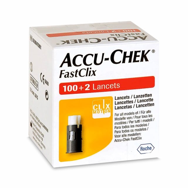 Image of Accu-Chek Fastclix Lancetten 102 Stuks 