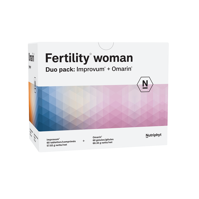 Image of Fertility Woman 60 Improvum Tabletten + 60 Omarin Softgels