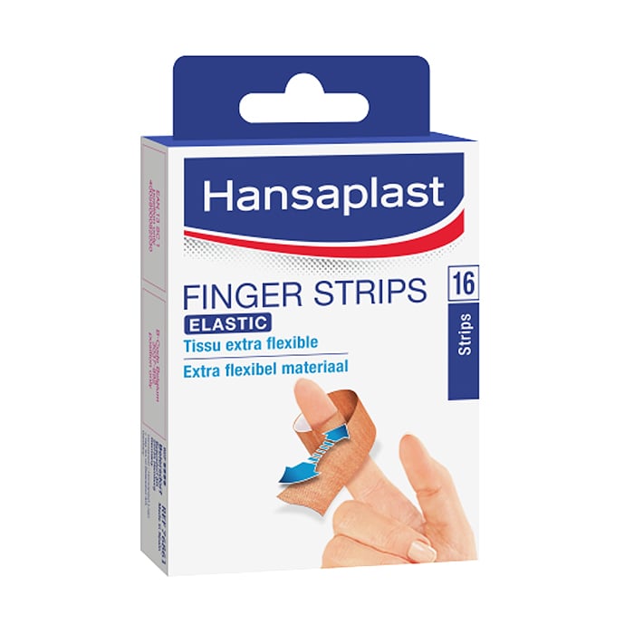 Image of Hansaplast Fingerstrips Extra Flexibel 16 Pleisters 