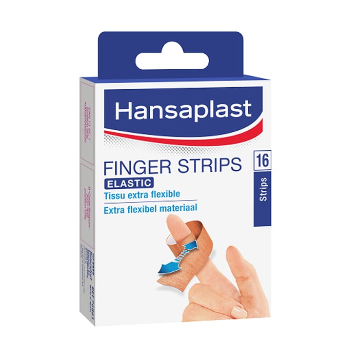 Image of Hansaplast Fingerstrips Extra Flexibel 16 Pleisters