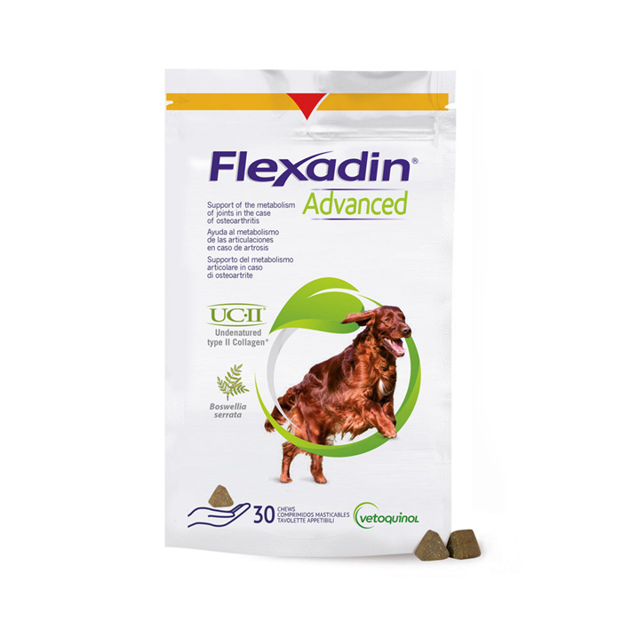 Image of Flexadin Advanced + Boswellia Hond 30 Kauwtabletten