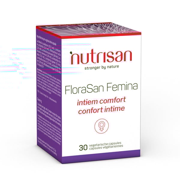 Image of Nutrisan FloraSan Femina (Vroeger Balance) 30 V-Capsules 