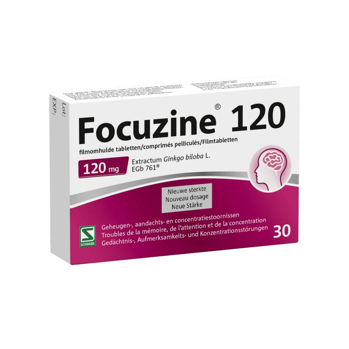 Image of Focuzine 120mg 30 Tabletten