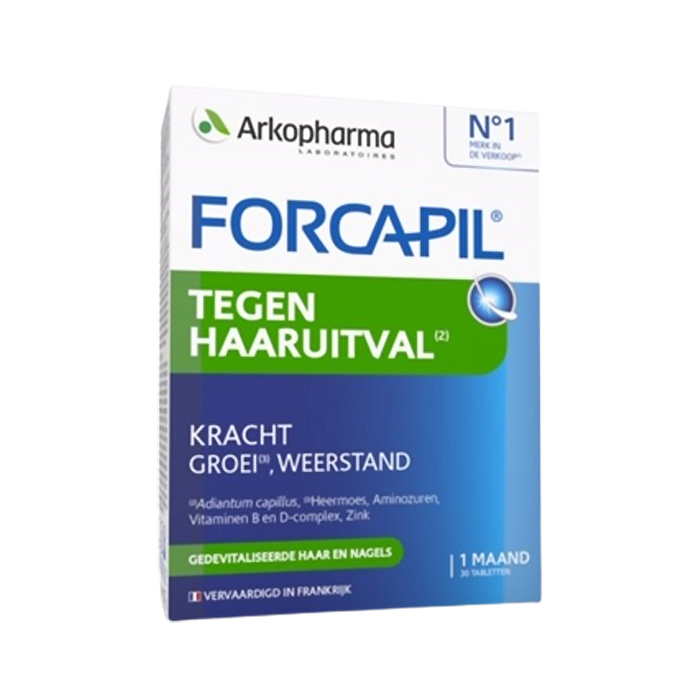 Image of Forcapil Tegen Haaruitval 30 Tabletten 