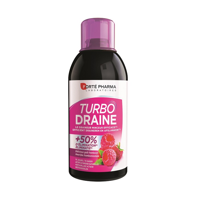 Image of Forté Pharma Turbodraine Framboos Drank 500ml 