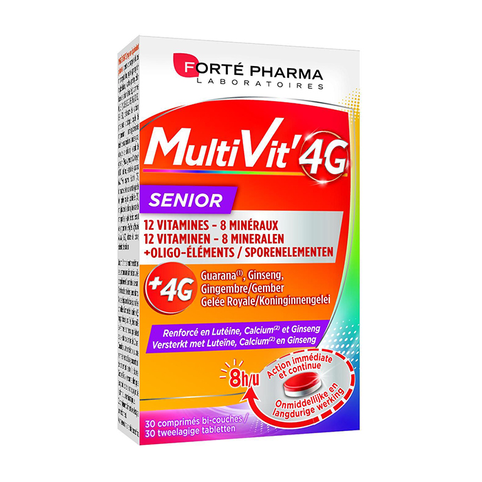 Image of Forté Pharma Multivit&#039; 4G Senior 30 Tabletten