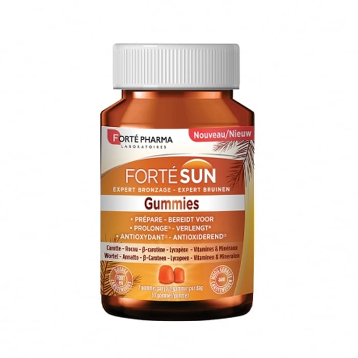 Image of Forté Pharma Fortésun Expert Bruinen 60 Gummies 